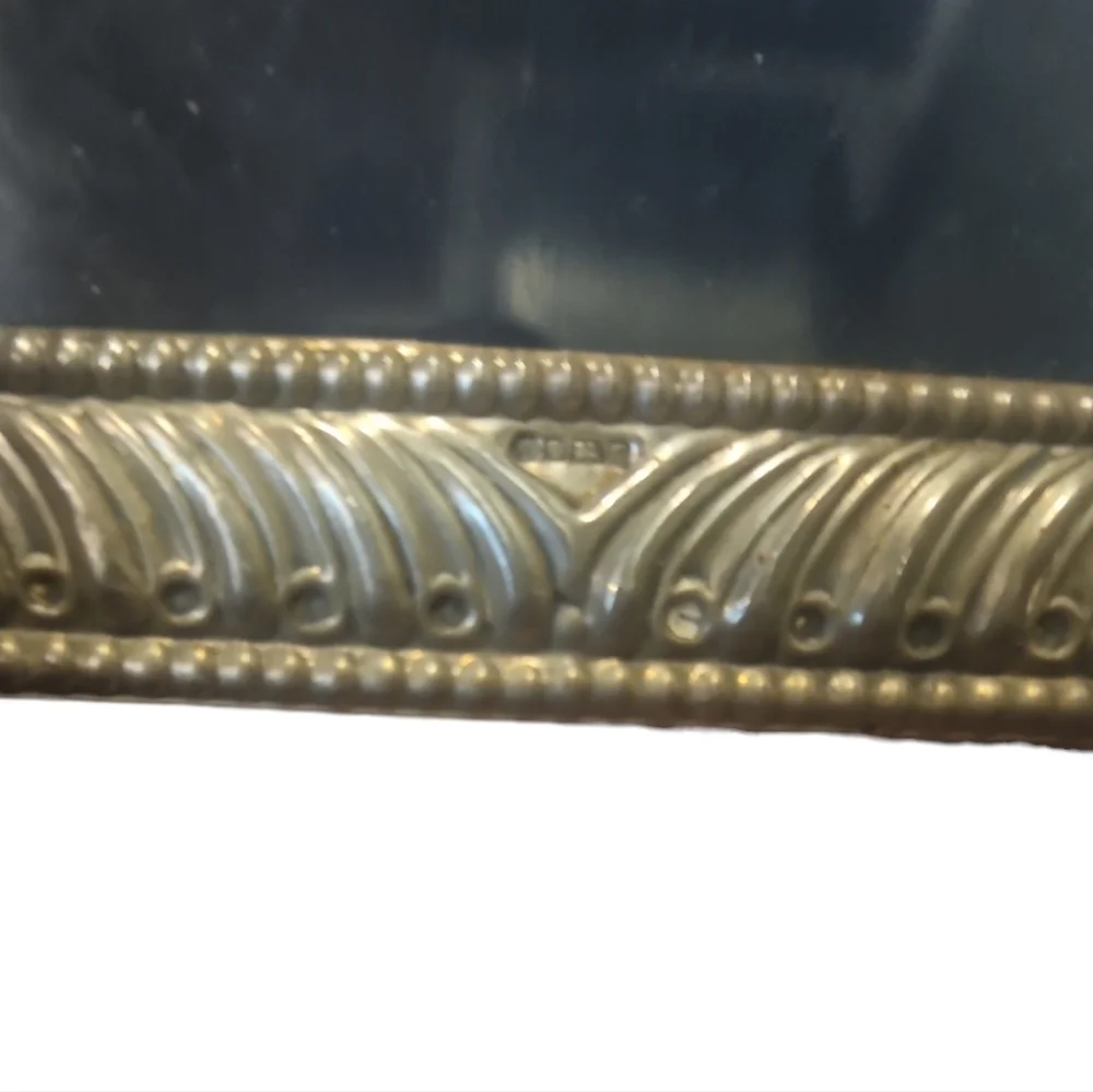 ANTIQUE | 1849 Victorian Sterling Silver Frame London Hallmarks Robert Cottle
